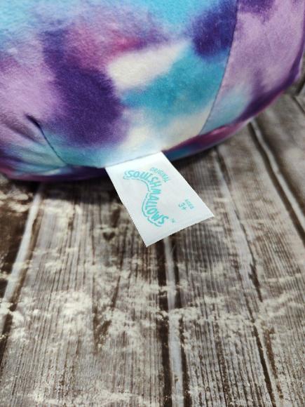 Squishmallows Tomara the Penguin Purple TieDye with Crown 8" Plush Kelly Toy HTF - Picture 6 of 8